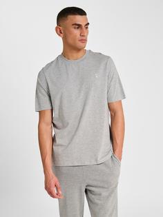 Rückansicht von hummel Funktionsshirt Herren GREY MELANGE