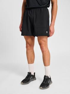 Rückansicht von hummel Funktionsshorts BLACK