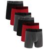 Under Armour Boxershort Unterhose Herren - Schwarz/Grau/Rot