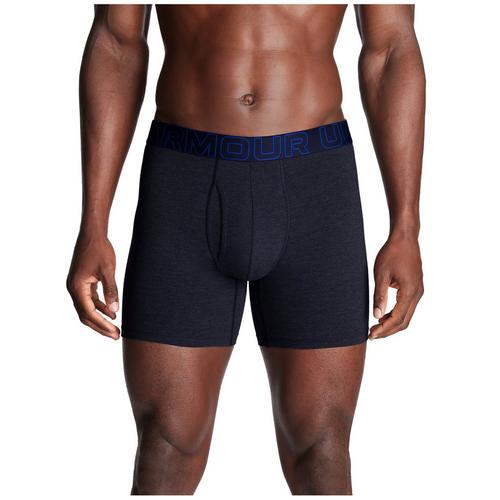 Rückansicht von Under Armour Boxershort Hipster Herren Dunkelblau/Grau/Blau