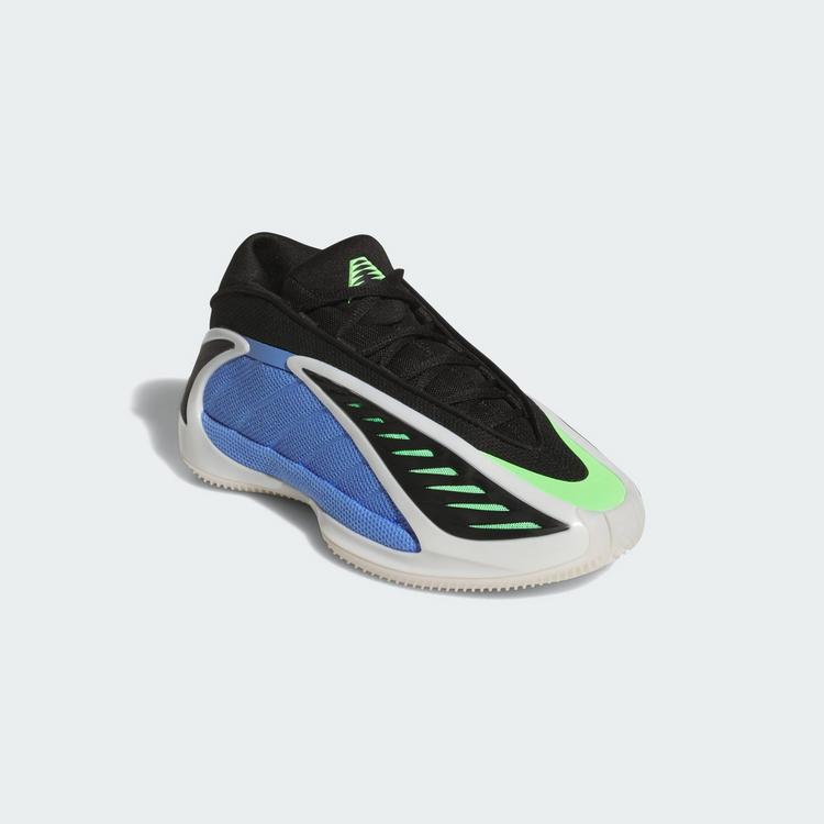 adidas adidas Anthony Edwards 2 Schuhe f&uuml;r Kinder Basketballschuhe Kinder - Blue Fusion / Zero Metalic / Lime Burst - 3 | SportScheck