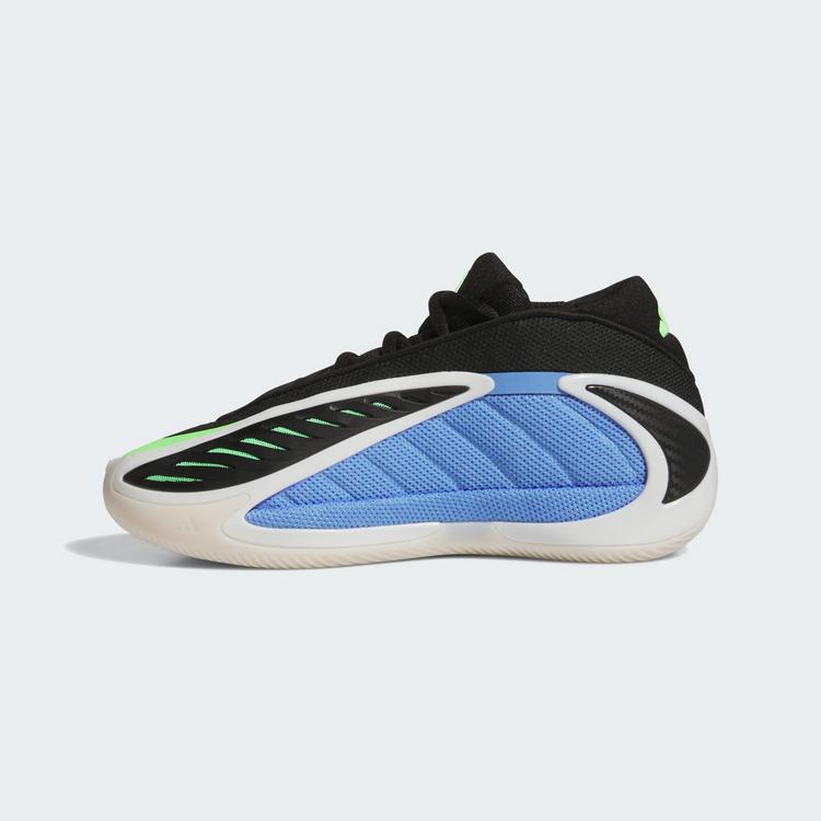 adidas adidas Anthony Edwards 2 Schuhe f&uuml;r Kinder Basketballschuhe Kinder - Blue Fusion / Zero Metalic / Lime Burst - 5 | SportScheck