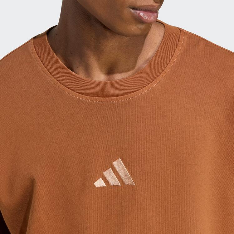 adidas adidas ALL SZN T-Shirt, verwaschene Optik T-Shirt Herren - Dusky Bronze - 1 | SportScheck