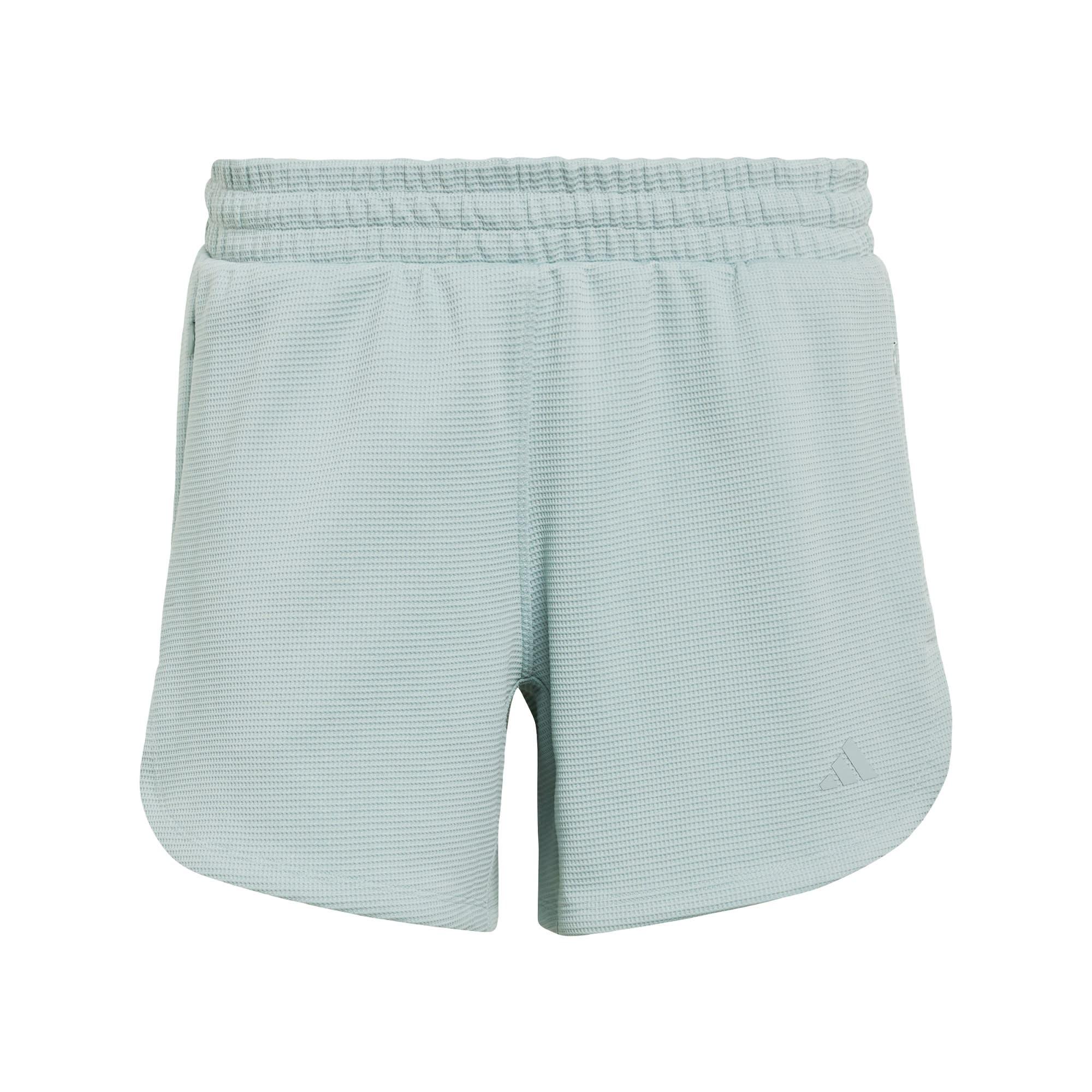 adidas Pacer Workout Waffle Shorts Funktionsshorts Damen - Wonder Sage