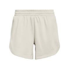 adidas Pacer Workout Waffle Shorts Funktionsshorts Damen Beige