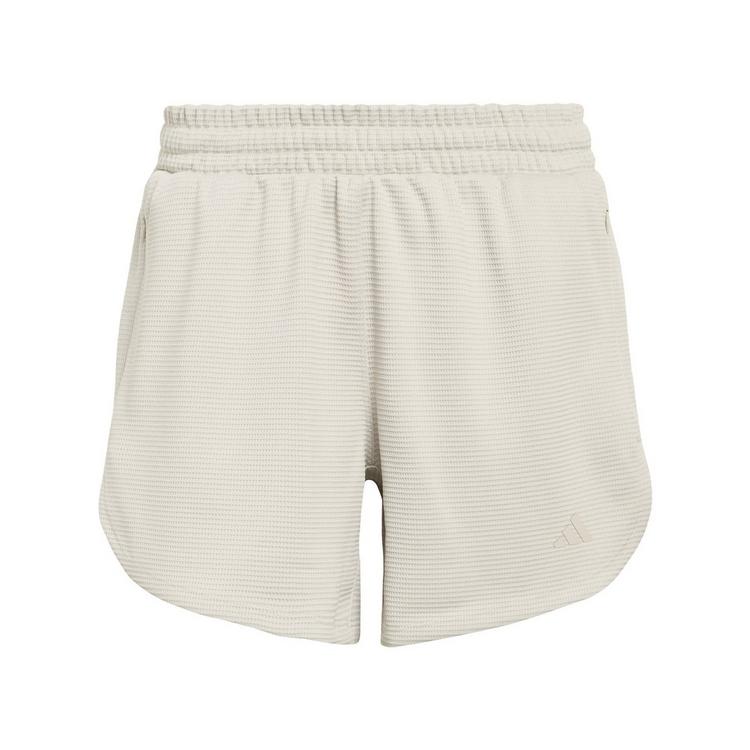 adidas adidas Pacer Workout Waffle Shorts Funktionsshorts Damen - Beige - 0 | SportScheck