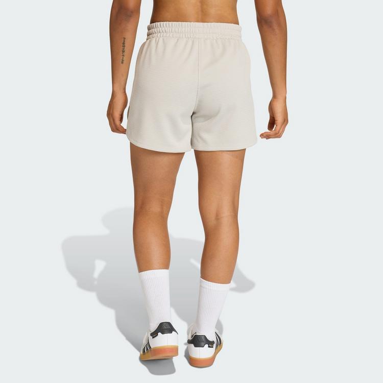 adidas adidas Pacer Workout Waffle Shorts Funktionsshorts Damen - Beige - 1 | SportScheck