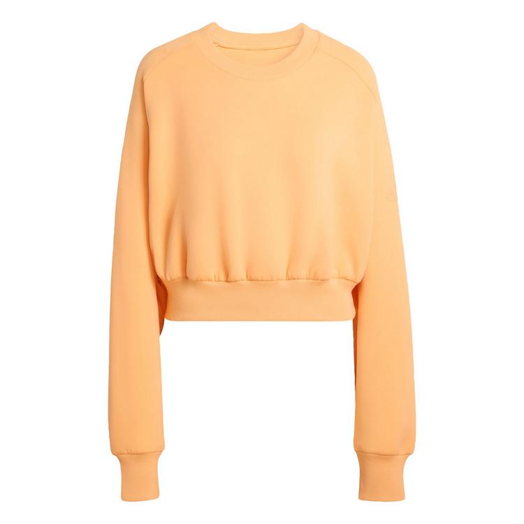 adidas adidas Soft Lux Sweatshirt, locker geschnitten Sweatshirt Damen - Semi Ice Tangerine - 0 | SportScheck