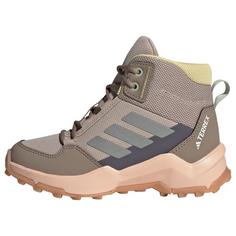 adidas Terrex Ax4r Mid Wanderschuh Winterschuhe Kinder Wonder Taupe / Reflective Silver / Ice Tangerine