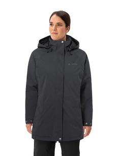 Rückansicht von VAUDE SE Women's Abelia Coat II Outdoorjacke Damen phantom black