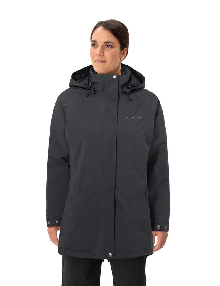 VAUDE VAUDE SE Women's Abelia Coat II Outdoorjacke Damen - phantom black - 0 | SportScheck