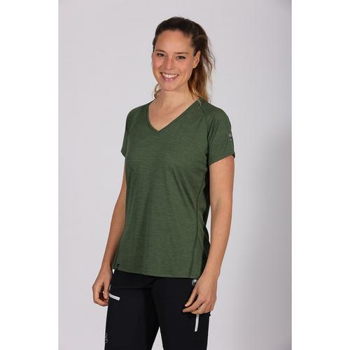 Rückansicht von Maul Sport Ridnaun fresh Funktionsshirt Damen Grün