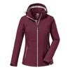 KILLTEC KOS 176 Softshelljacke Damen - Bordeaux