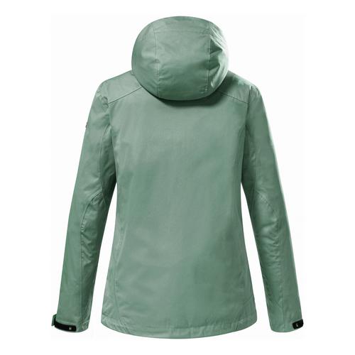 Rückansicht von KILLTEC KOS 133 Softshelljacke Damen Hellgrün221