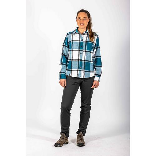 Rückansicht von Maul Sport Friedberg II Trekkinghose Damen Dunkelgrau031