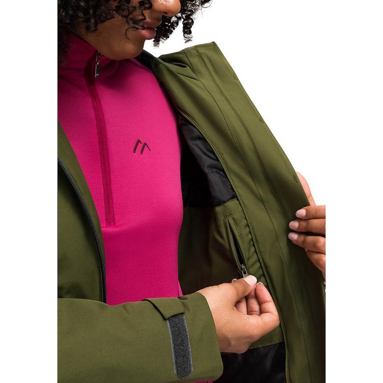 Maier Sports Maier Sports Solo Tipo Fleecejacke Damen - Dunkeloliv - 5 | SportScheck