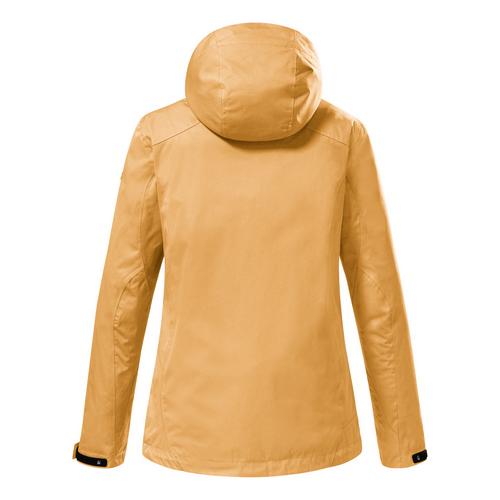 Rückansicht von KILLTEC KOS 133 Softshelljacke Damen Orange