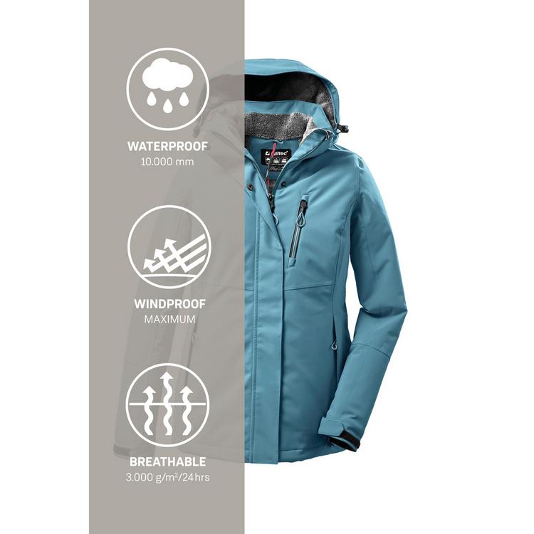 KILLTEC KILLTEC KOW 140 Softshelljacke Damen - Rauchblau - 2 | SportScheck