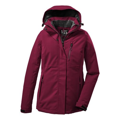 Rückansicht von KILLTEC KOW 170 Softshelljacke Damen Rose4034