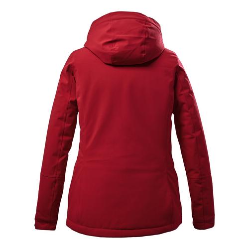 Rückansicht von KILLTEC KOW 140 Softshelljacke Damen Rot