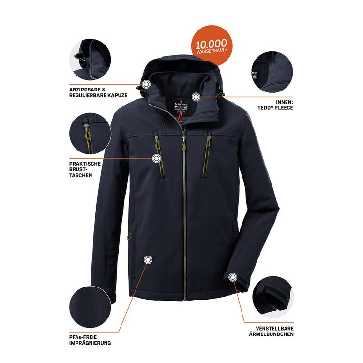 KILLTEC KILLTEC KOW 163 Funktionsjacke Herren - Schwarz01110 - 3 | SportScheck