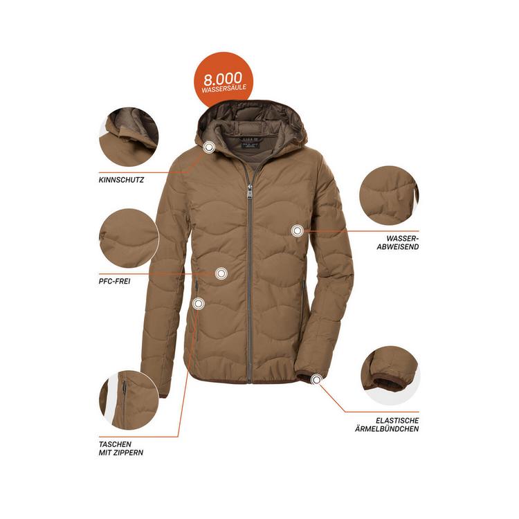 G.I.G.A. DX by killtec G.I.G.A. DX by killtec GW 21 Softshelljacke Damen - Camel - 3 | SportScheck