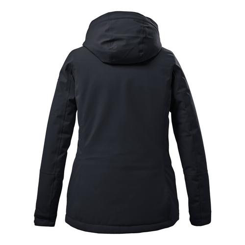 Rückansicht von KILLTEC KOW 140 Softshelljacke Damen Nachtschwarz
