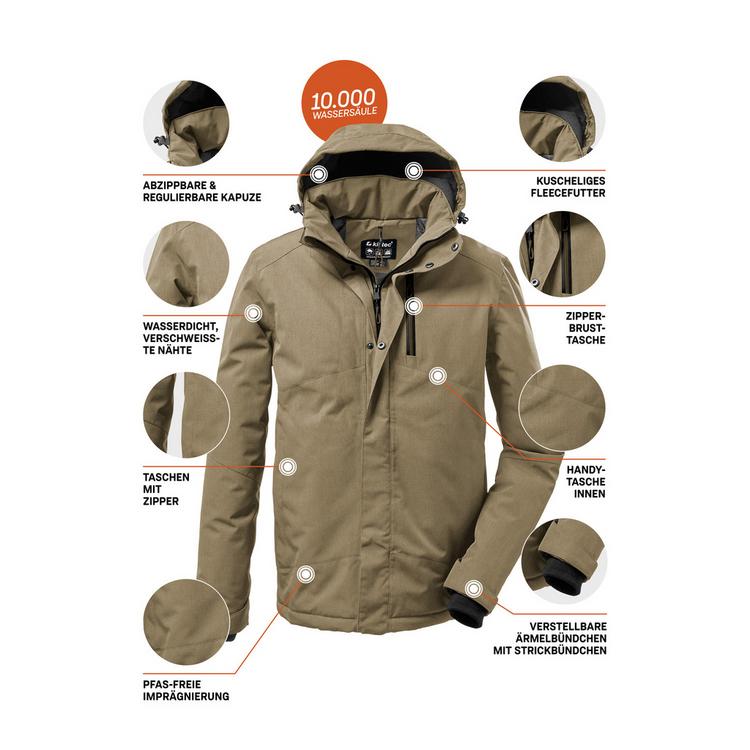 KILLTEC KILLTEC KOW 161 Funktionsjacke Herren - Grau0629 - 4 | SportScheck