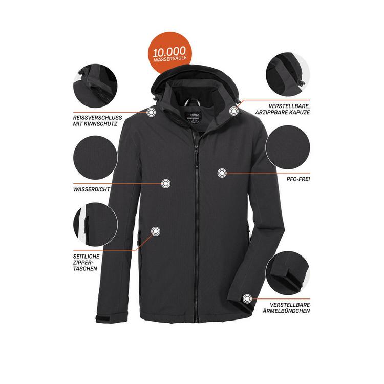 KILLTEC KILLTEC KOW 22 Funktionsjacke Herren - Grau0624 - 3 | SportScheck