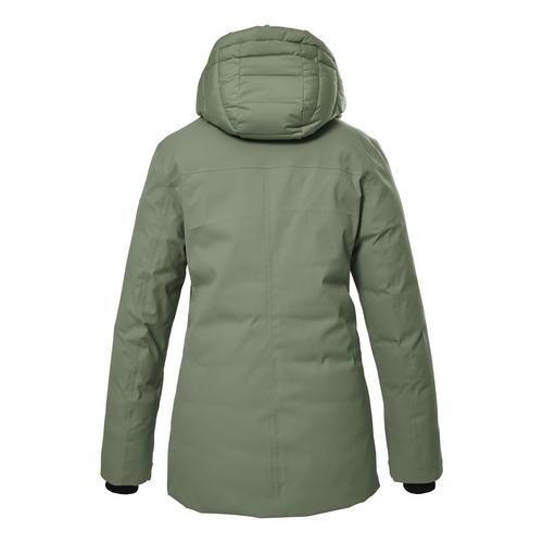 Rückansicht von G.I.G.A. DX by killtec GW 3 Softshelljacke Damen Oliv1012