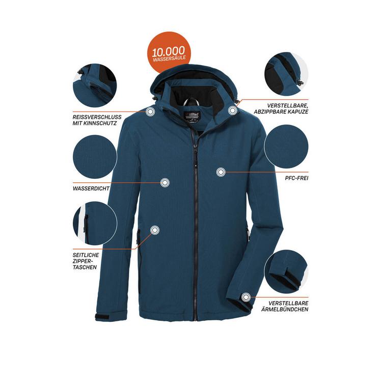 KILLTEC KILLTEC KOW 22 Funktionsjacke Herren - Blau3042 - 3 | SportScheck