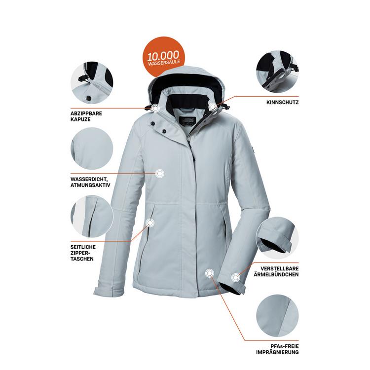 KILLTEC KILLTEC KOW 37 Funktionsjacke Damen - Grau0615 - 4 | SportScheck