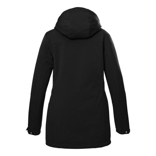 Rückansicht von KILLTEC KOW 8 Softshelljacke Damen Schwarz0110