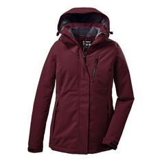 KILLTEC KOW 140 Softshelljacke Damen Bordeaux