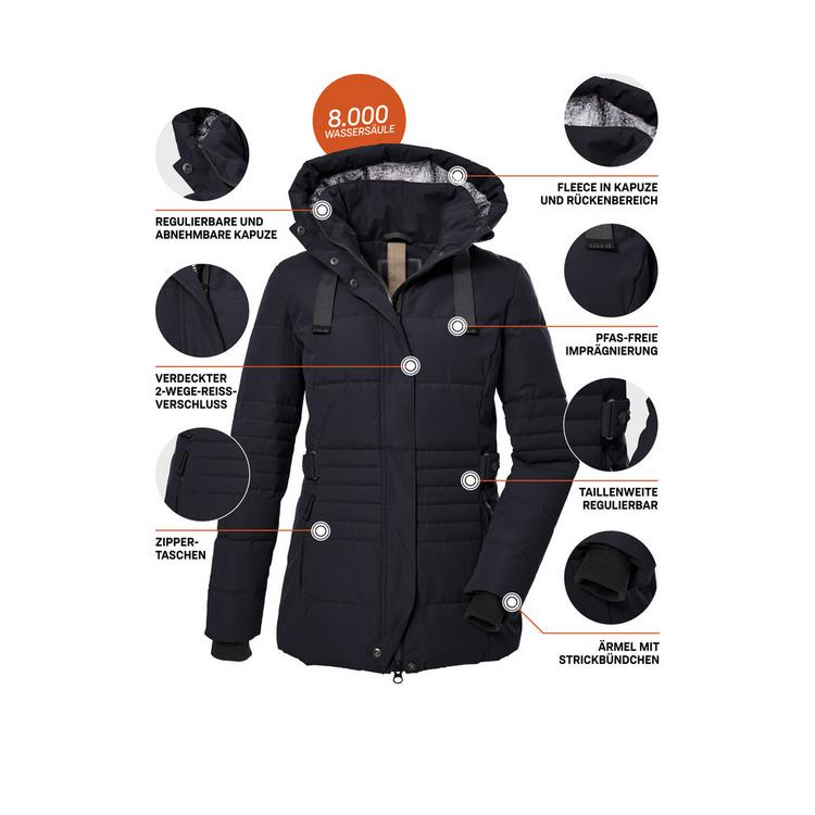 G.I.G.A. DX by killtec G.I.G.A. DX by killtec GW 25 Funktionsjacke Damen - Blau3044 - 3 | SportScheck