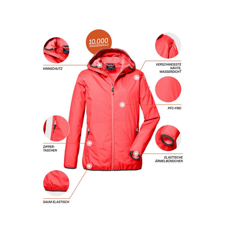 KILLTEC KILLTEC KOS 333 Funktionsjacke Kinder - Orange5035 - 3 | SportScheck