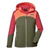 KILLTEC KOS 335 Softshelljacke M&auml;dchen - Oliv
