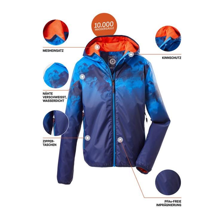 KILLTEC KILLTEC Lyse Funktionsjacke Jungen - Blau3043 - 3 | SportScheck