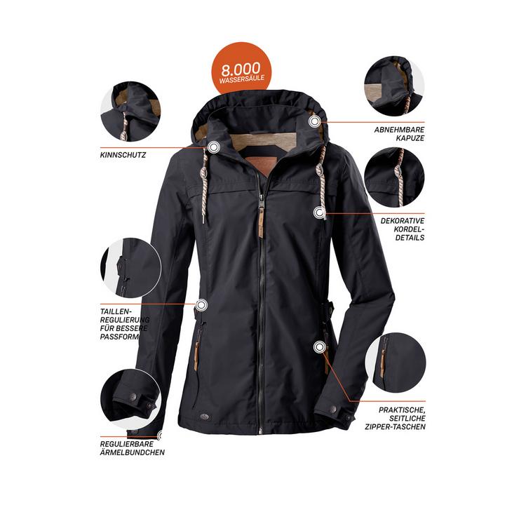 G.I.G.A. DX by killtec G.I.G.A. DX by killtec Jamil Outdoorjacke Damen - Marine - 4 | SportScheck