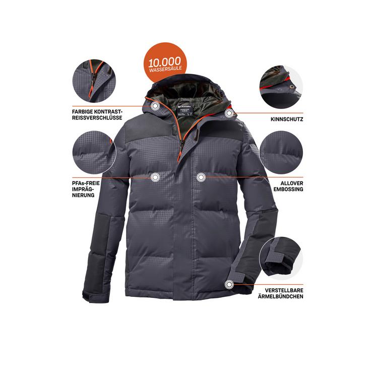 KILLTEC KILLTEC KOW 31 Softshelljacke Jungen - Anthrazit - 1 | SportScheck