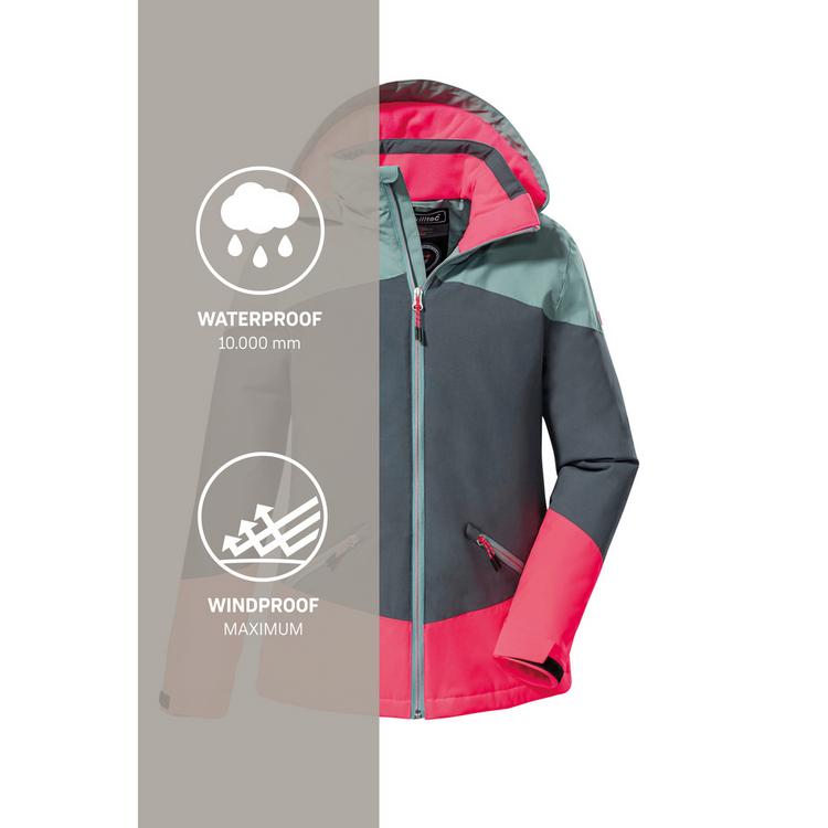 KILLTEC KILLTEC KOW 195 Softshelljacke Kinder - Petrol255 - 4 | SportScheck
