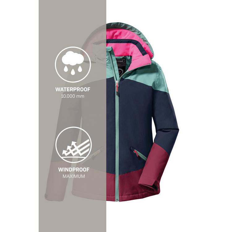 KILLTEC KILLTEC KOW 195 Softshelljacke M&auml;dchen - Marine324 - 4 | SportScheck