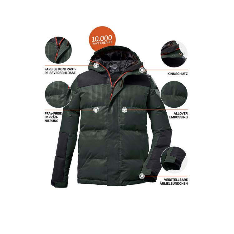 KILLTEC KILLTEC KOW 31 Softshelljacke Jungen - Gr&uuml;n203 - 1 | SportScheck
