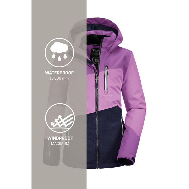 KILLTEC KILLTEC Lynge Softshelljacke M&auml;dchen - Beere386 - 3 | SportScheck
