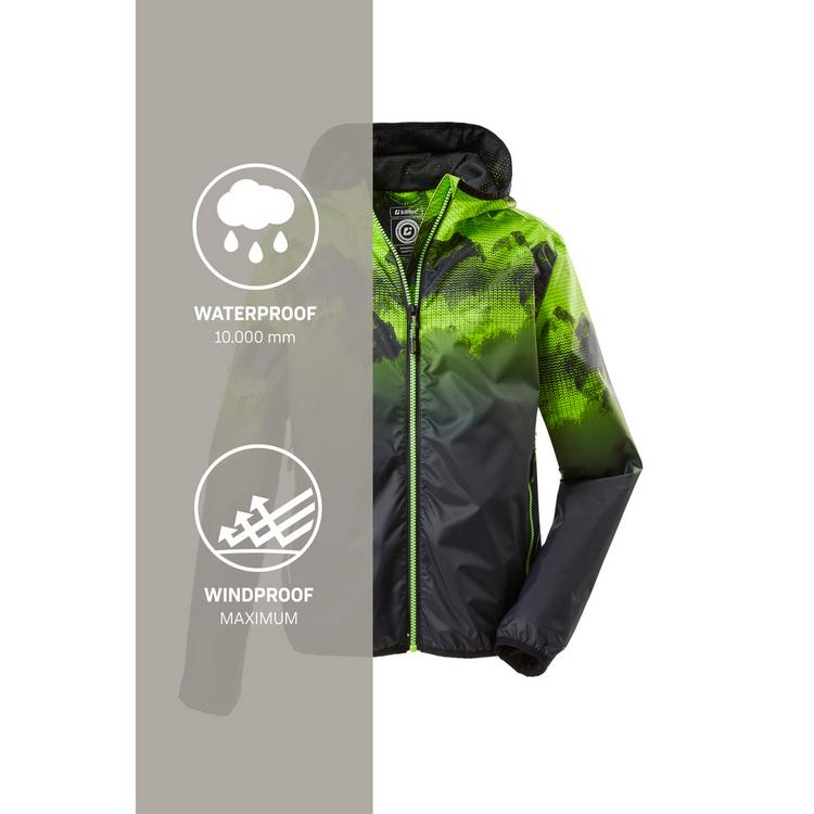 KILLTEC KILLTEC Lyse Funktionsjacke Jungen - Gr&uuml;n2037 - 4 | SportScheck