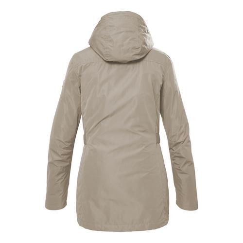 Rückansicht von G.I.G.A. DX by killtec GS 26 Softshelljacke Damen Beige8017
