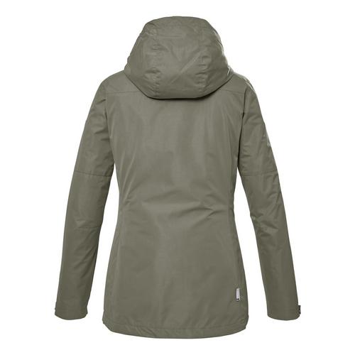 Rückansicht von G.I.G.A. DX by killtec GS 18 Softshelljacke Damen Oliv1012