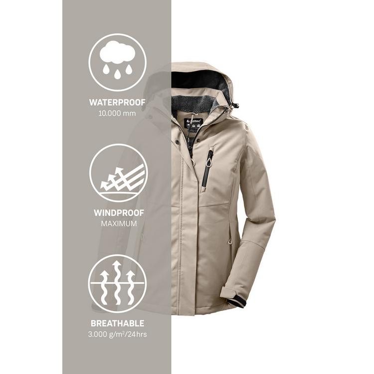 KILLTEC KILLTEC KOW 140 Softshelljacke Damen - Grau0648 - 4 | SportScheck