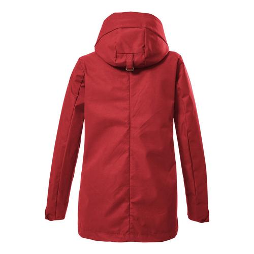 Rückansicht von G.I.G.A. DX by killtec 3-Lagen Jacke Softshelljacke Damen Rot