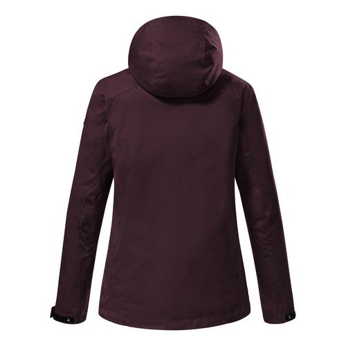 Rückansicht von KILLTEC KOS 133 Softshelljacke Damen Violett393